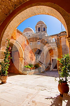 Agia Triada Monastery or the Monastery of Agia Triada Tsangarolon