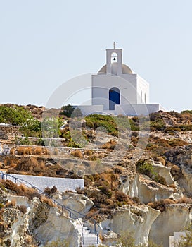 Agia Varvara chapel, Kimolos island, Greece photo