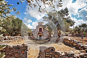 Agii Apostoli Byzantine Church in Naxos