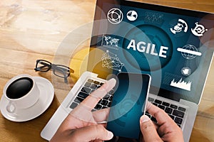 AGILE Agility Nimble Quick Fast Concept