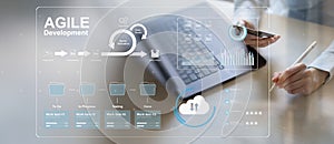 Agile Development and Sprint Execution in Digital Workflow photo