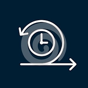 Agile icon, vector illustration