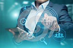 Agile Software Development Business Internet Techology Concept