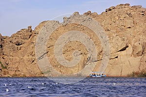 Agilkia island, Lake Nasser