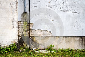 Aging architecture background