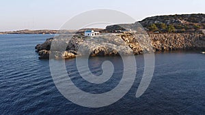 Agioi Anargyri Church at Cape Greco. Famagusta District, Cyprus