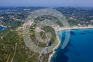 Agios Georgios beach, Corfu Island, Greece