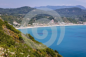 Agios Georgios beach, Corfu Island, Greece