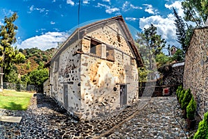 Agios Nikolaos Tis Stegis church near Kakopetria village. Nicosia District, Cyprus