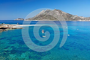 Agios Pavlos beach of Amorgos, Greece