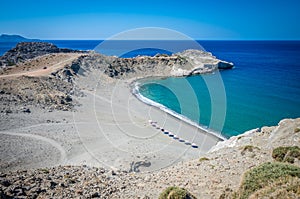 Agios Pavlos Beach in Crete island, Greece.