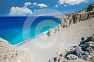 Agios Pavlos Beach in Crete island, Greece.