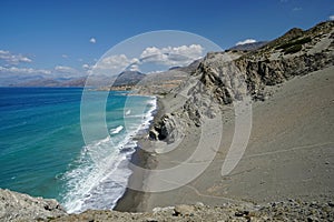 Agios Pavlos Sandhill Beach in Crete