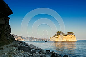 Agios Sostis, small island in Zakynthos