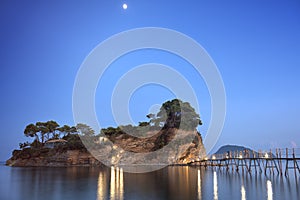 Agios Sostis under the moonlight, Zakynthos