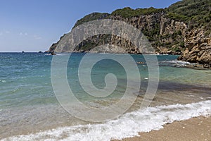 Agios Spyridon Beach near Paleokastritsa, Corfu