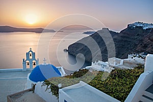 Agios Theodori Church in Fira, Santorin