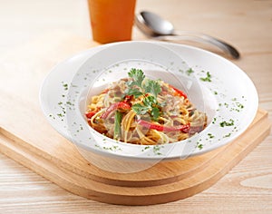 Aglio Olio Spaghetti