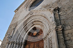 Agnone, Isernia, Molise, church of St. Emidio.