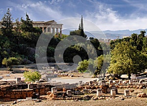 The Agora of Athens was the commercial, political and financial heart of the ancient city