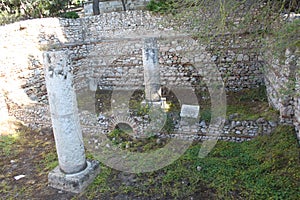 Agora market, temple ruins, Athens, Greece