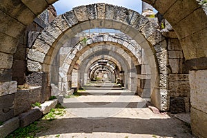 The Agora of Smyrna, alternatively known as the Agora of Izmir.