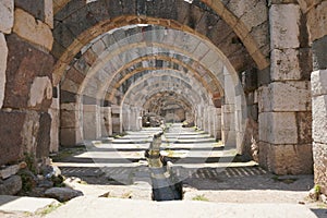 Agora of Smyrna in Izmir, Turkey