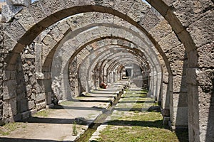 Agora of Smyrna in Izmir, Turkey