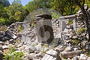 Agora of Termessos, Antalya Province, Turkey