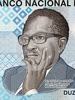 Agostinho Neto a portrait from Angolan money