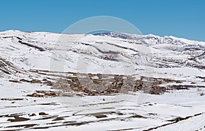 Agoudal, the highest village in Morocco, Africa