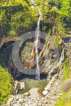 Agoyan Waterfall Aerial Shot