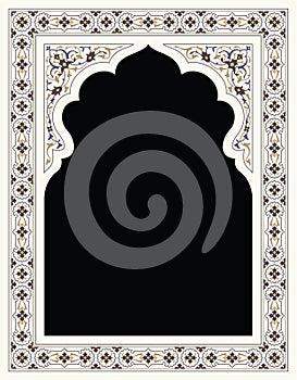 Agra Floral Frame