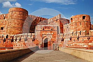 Agra Fort, Agra, Uttar Pradesh, India photo
