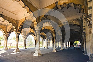 Agra Fort Diwan I Am, Hall of Public Audience