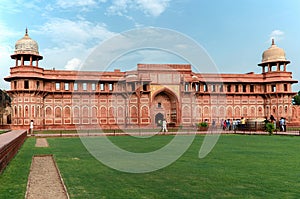 Jahangir Palace inside the Red Fort Agra, Uttar Pradesh, India