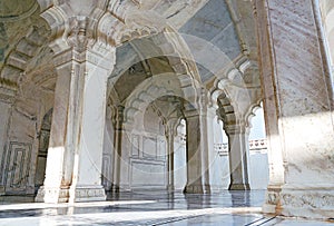 Agra`s Red Fort is like the incarnation of Arabic ligature