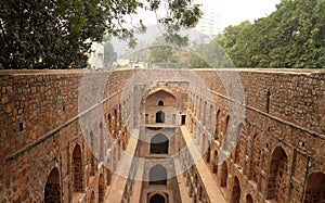 Agrasen ki Baoli Step Well, Ancient Construction, New Delhi, I