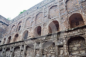 Agrasen Ki Baoli (Step Well) situated in the middle of Connaught placed New Delhi India