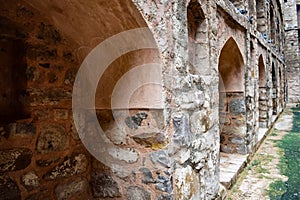 Agrasen Ki Baoli (Step Well) situated in the middle of Connaught placed New Delhi India