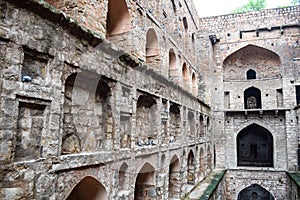 Agrasen Ki Baoli (Step Well) situated in the middle of Connaught placed New Delhi India