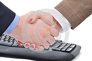 Agreemen between woman and man