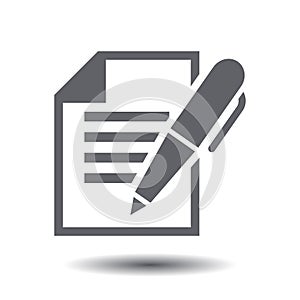 Agreement concept business contract icon