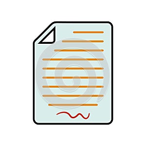 Agreement Icon.
