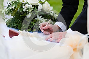 Agreement of marriage