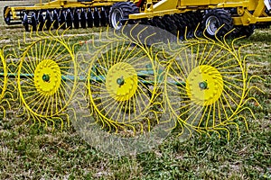 Agricultural equipment. Detail 4 photo