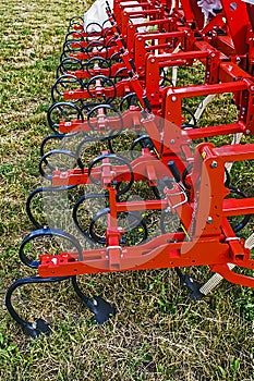 Agricultural equipment. Detail 9 photo