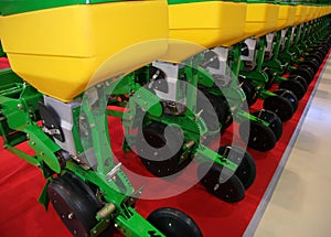 Agricultural equipment for fertilizer of earth