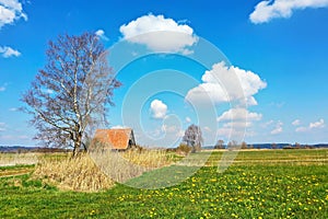 Agricultural hut