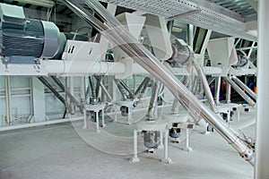 Agricultural industrial electrical equipment. grain mill